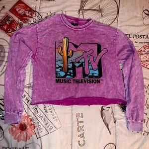 MTV Cropped Shirt